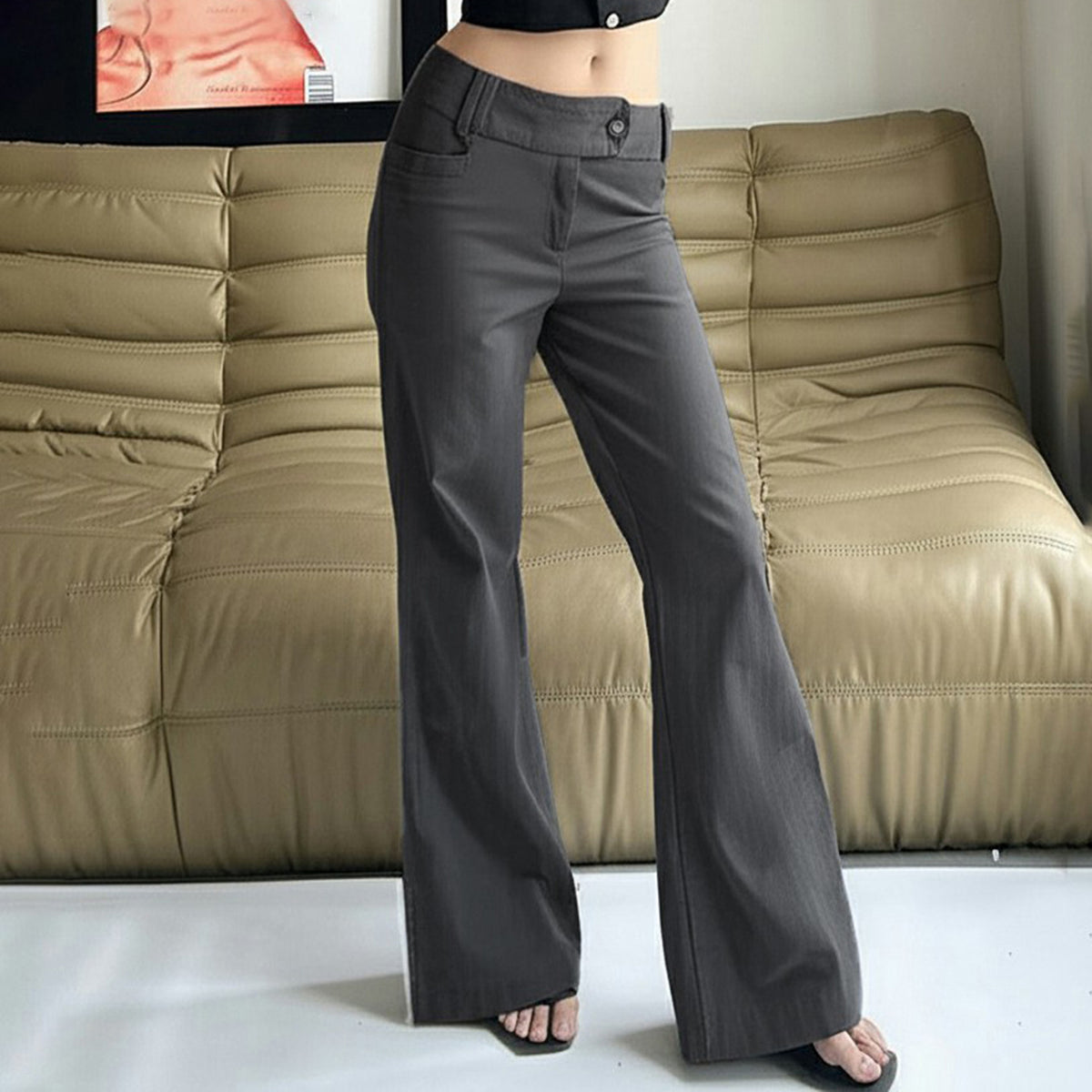 The Alessia Low-Rise Trousers